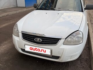 2010 Lada (ВАЗ) Priora I, белый, 185000 рублей, вид 4
