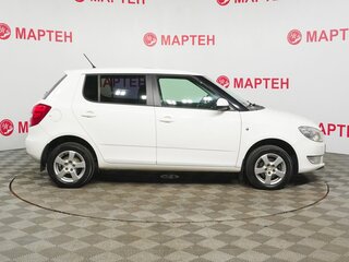 2012 Skoda Fabia II Рестайлинг, белый, 649000 рублей, вид 4