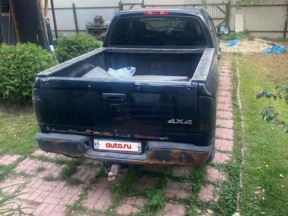 2008 Dodge RAM III (DR/DH), чёрный, 1200000 рублей - вид 3