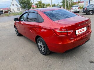 2021 Lada (ВАЗ) Vesta I, красный, 620000 рублей, вид 1