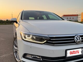 2017 Volkswagen Passat B8, белый, 1850000 рублей, вид 3