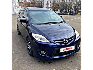 2009 Mazda Premacy II (CR) Рестайлинг, синий, 1000000 рублей, вид 3