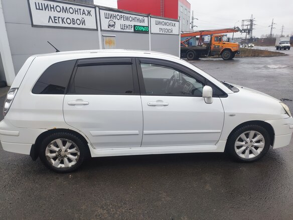 2007 Suzuki Liana I Рестайлинг, белый, 470000 рублей - вид 3