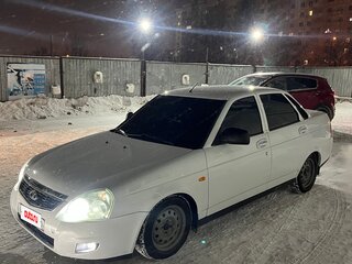 2014 Lada (ВАЗ) Priora I Рестайлинг, белый, 600000 рублей, вид 3