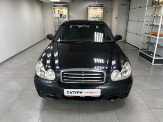 2007 Hyundai Sonata ТагАЗ IV (EF) Рестайлинг, чёрный, 270000 рублей, вид 2