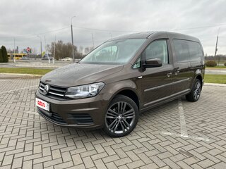 2018 Volkswagen Caddy Maxi IV, коричневый, 1560000 рублей, вид 2