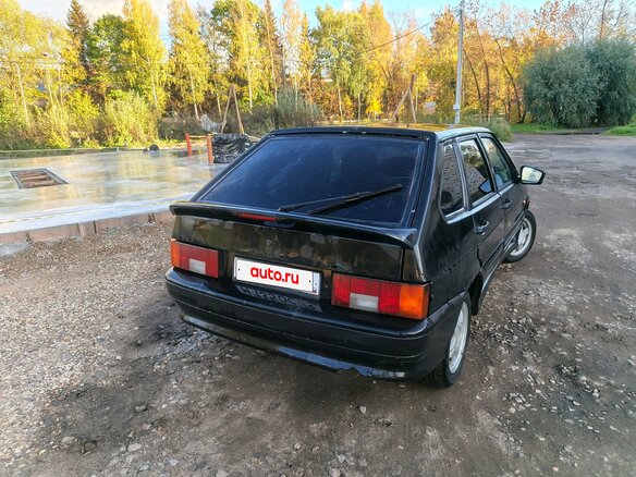 2004 Lada (ВАЗ) 2114, чёрный - вид 4