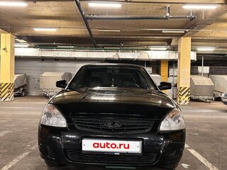 2009 Lada (ВАЗ) Priora I, чёрный, 150000 рублей, вид 1