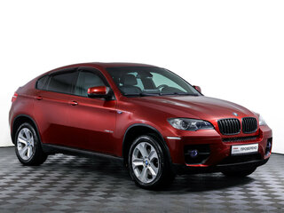 2008 BMW X6 35i 6-speed I (E71), красный, 1224000 рублей, вид 3