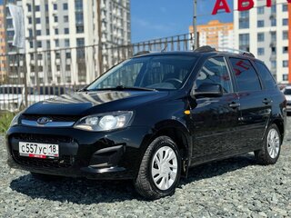 2017 Lada (ВАЗ) Kalina II, чёрный, 489000 рублей, вид 5
