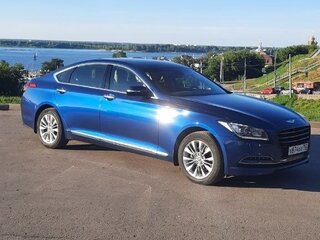 2015 Hyundai Genesis II, синий, 2100000 рублей, вид 2