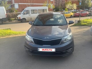 2016 Kia Rio III Рестайлинг, серый, 1350000 рублей, вид 2