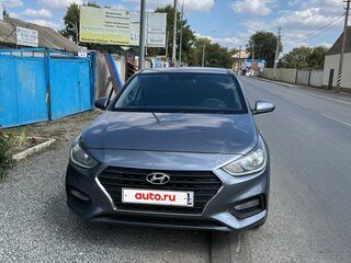2019 Hyundai Solaris II, серый, 1290000 рублей, вид 4