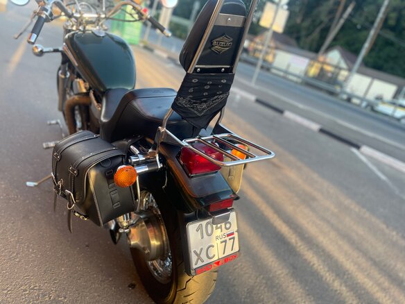 2000 Suzuki Intruder VS 1400, зелёный, 495000 рублей - вид 13