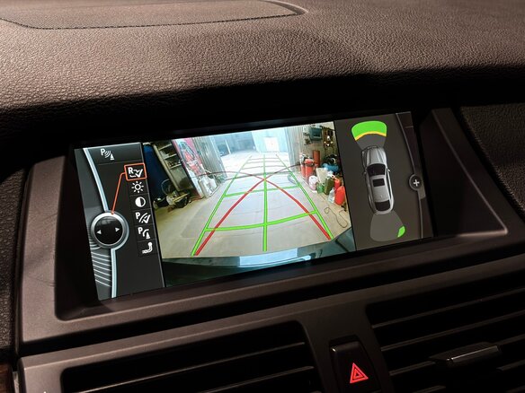2013 BMW X6 35i I (E71) Рестайлинг, синий - вид 27
