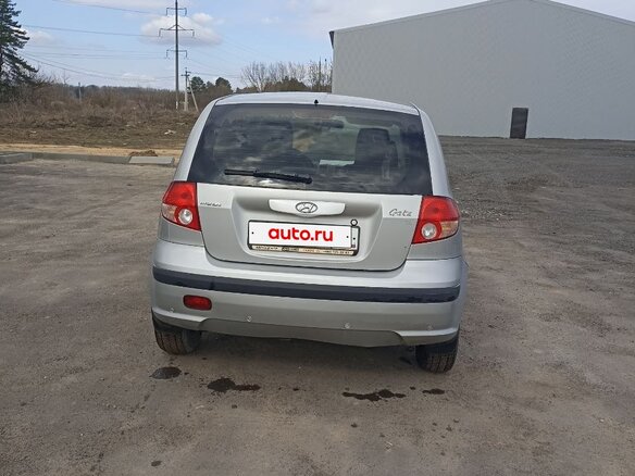 2004 Hyundai Getz I, серебристый - вид 6