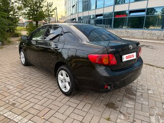 2008 Toyota Corolla AMT X (E140, E150), чёрный, 599000 рублей, вид 4