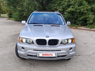 2002 BMW X5 3.0i I (E53), серебристый, 800000 рублей, вид 2