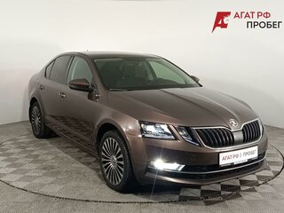 2017 Skoda Octavia III (A7) Рестайлинг, коричневый, 1860000 рублей, вид 1