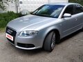 2007 Audi A4 III (B7), серебристый