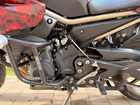 2009 Yamaha XJ6 (FZ6R), красный, 335000 рублей, вид 3