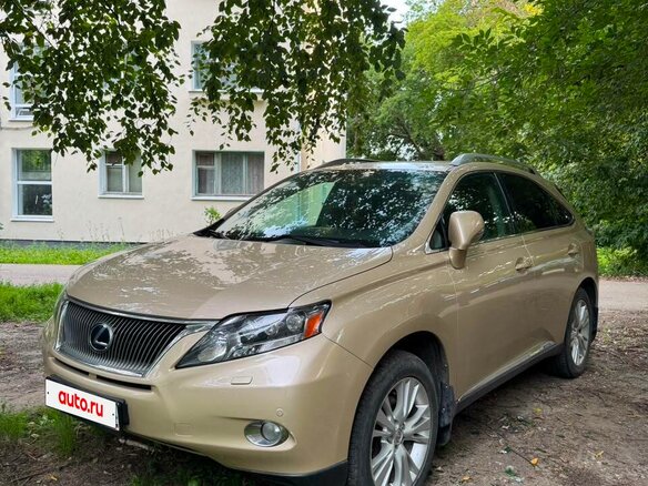2009 Lexus RX 450h III, бежевый, 1750000 рублей