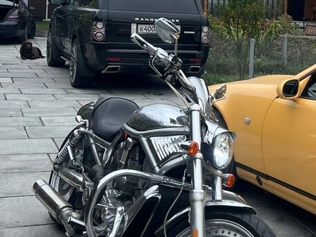 2003 Harley-Davidson V-Rod, серебристый, 1050000 рублей, вид 5