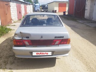 2010 Lada (ВАЗ) 2115, серебристый, 95000 рублей, вид 3