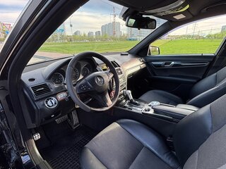 2010 Mercedes-Benz C-Класс 180 BlueEFFICIENCY III (W204), чёрный, 1225000 рублей, вид 5