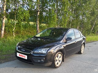 2007 Ford Focus II Рестайлинг, чёрный, 630000 рублей, вид 2
