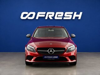 2019 Mercedes-Benz C-Класс 180 IV (W205) Рестайлинг, красный, 2699444 рублей, вид 3