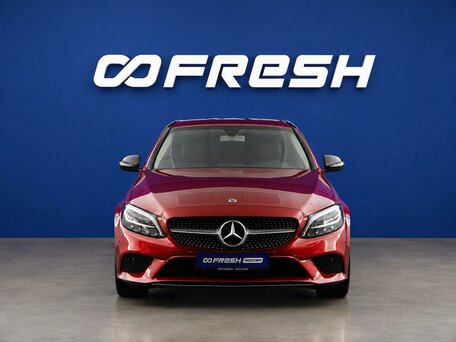 2019 Mercedes-Benz C-Класс 180 IV (W205) Рестайлинг, красный, 2524444 рублей, вид 3