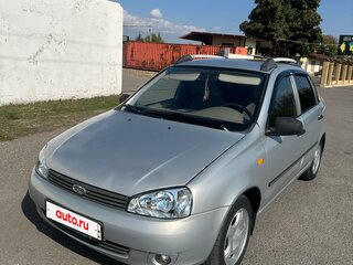 2008 Lada (ВАЗ) Kalina I, серебристый, 299000 рублей, вид 1
