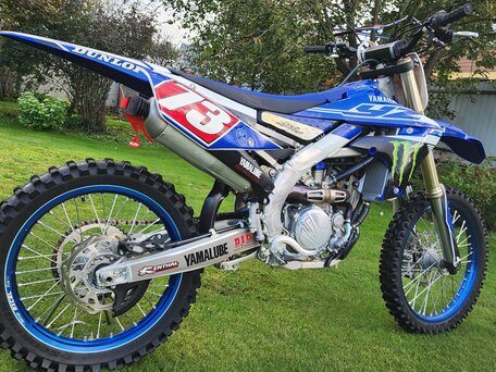 2020 Yamaha YZ250F, синий, 650000 рублей, вид 5