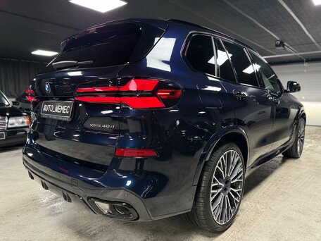 2025 BMW X5 40d IV (G05/G18) Рестайлинг, синий, 18990000 рублей, вид 5