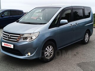 2014 Nissan Serena IV (C26), голубой, 1300000 рублей, вид 1