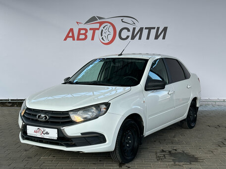 2019 Lada (ВАЗ) Granta I Рестайлинг, белый, 525000 рублей, вид 3