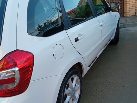 2013 Lada (ВАЗ) Kalina Cross II, белый, 490000 рублей, вид 3