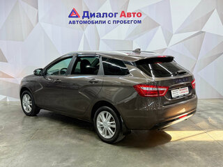 2018 Lada (ВАЗ) Vesta SW I, коричневый, 980000 рублей, вид 4