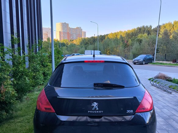2012 Peugeot 308 I Рестайлинг, чёрный, 550000 рублей - вид 5