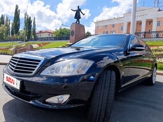 2008 Mercedes-Benz S-Класс 500 Long V (W221), чёрный, 1180000 рублей, вид 1