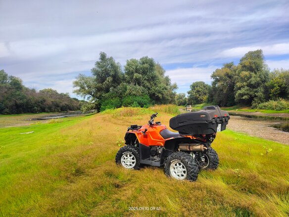 2011 Stels ATV-800, оранжевый, 480000 рублей - вид 7