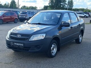 2013 Lada (ВАЗ) Granta I, серый, 270000 рублей, вид 1