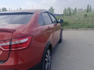2018 Lada (ВАЗ) Vesta Cross I, красный, 910000 рублей, вид 2