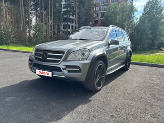2011 Mercedes-Benz GL-Класс 350 I (X164) Рестайлинг, серый, 1900000 рублей, вид 3