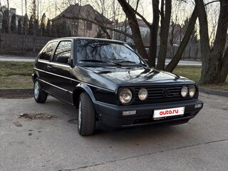 1990 Volkswagen Golf II, чёрный, 185000 рублей, вид 4