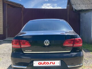 2012 Volkswagen Passat B7, чёрный, 950000 рублей, вид 3