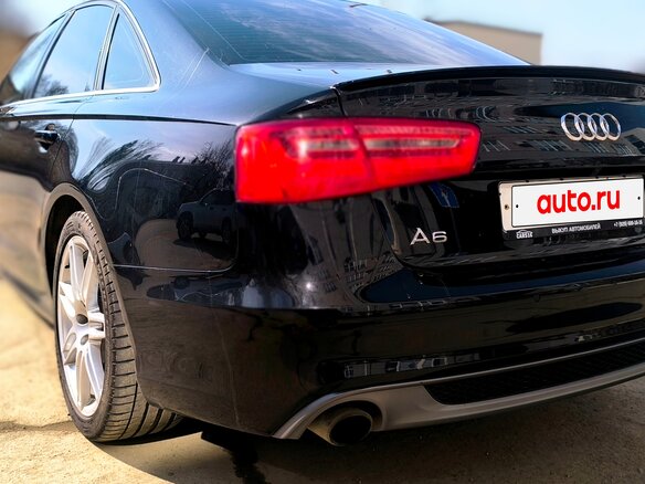 2013 Audi A6 IV (C7), чёрный, 1900000 рублей - вид 7