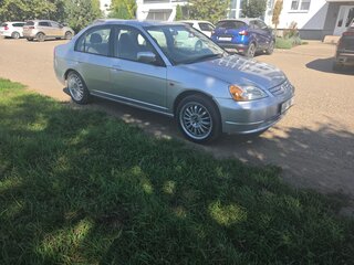 2003 Honda Civic VII Рестайлинг, серебристый, 180000 рублей, вид 3