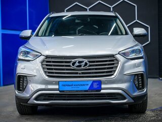 2018 Hyundai Santa Fe Grand III Рестайлинг, серый, 2800000 рублей, вид 4